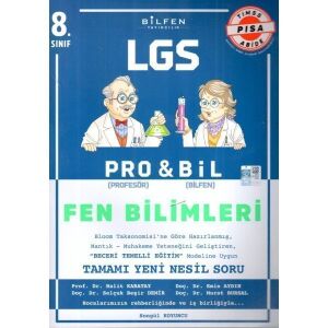 Bilfen 8.Sınıf Fen 8 Pro&Bıl Soru Bankası