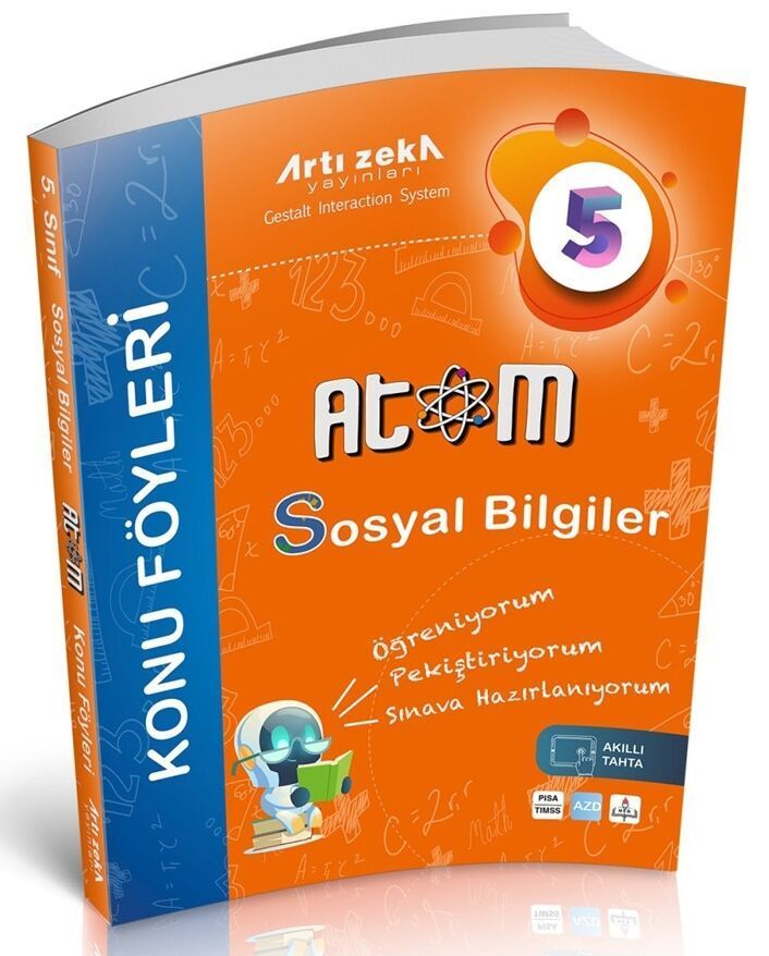 Artı Zeka Yayınları 5. Sınıf  Sosyal Bilgiler  Konu Uygulama Föyleri