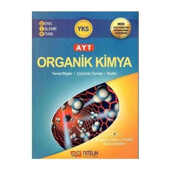 Nitelik Yks Ayt Organik Kimya Ders İşleme Kitabı **