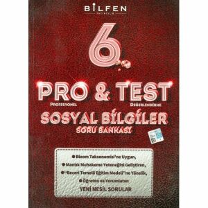 Bilfen 6. Sınıf Pro&Test Sosyal Bilgiler Soru Bankası