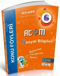 Artı Zeka Yayınları 6. Sınıf  Sosyal Bilgiler  Konu Uygulama Föyleri