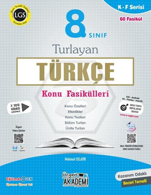 ÜÇGEN 8.SINIF TÜRKÇE TURLAYAN KONU FASİKÜLLERİ