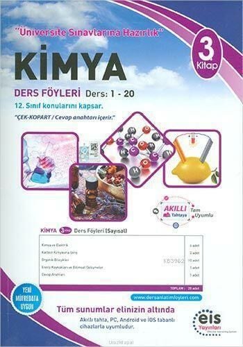 Eis Yayınları Yks Kimya Ders Anlatım Föyleri 3. Kitap