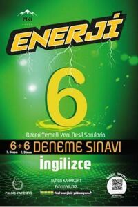 Palme 6.Sınıf Enerji İngilizce 6+6 Deneme Sınavı