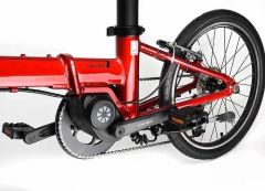 Dahon Unio E20 Elektrikli Katlanır Bisiklet KIRMIZI