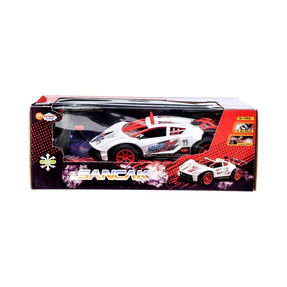 Şarjlı Duman Atan U/k Yarış Arabası