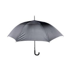 Çift Katmanlı Otomatik Siyah Baston Şemsiye - Vale Şemsiyesi