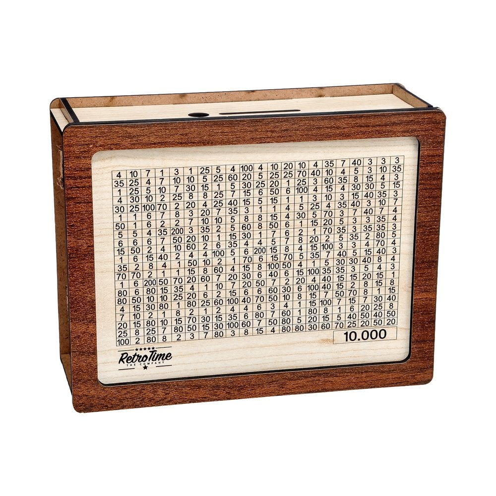 Ahşap Hedef Kumbara - 10.000 ₺