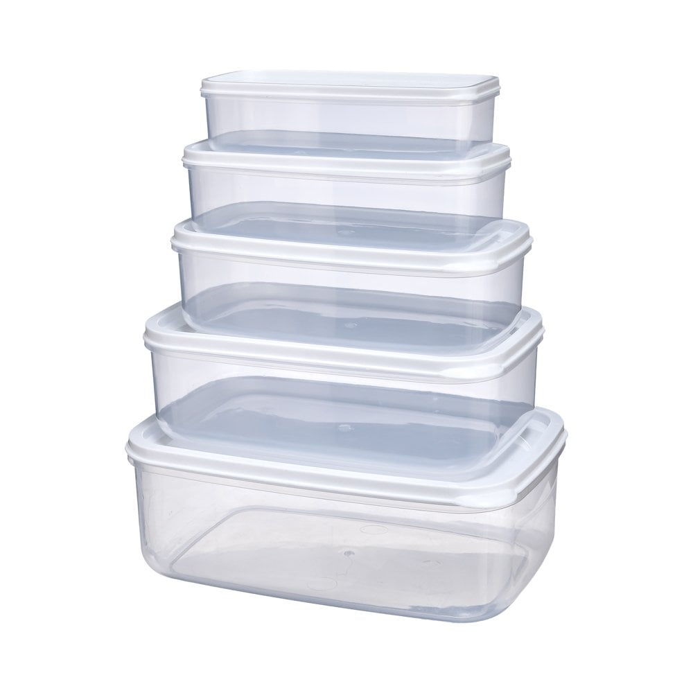 5'li Dikdörtgen Saklama Kabı