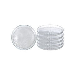6'lı Cam Pasta Tabağı - 16 cm