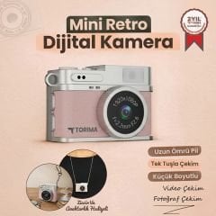 Mini Dijital Fotoğraf ve Video Kamerası -  1080p - CMR35 - Torima Pudra