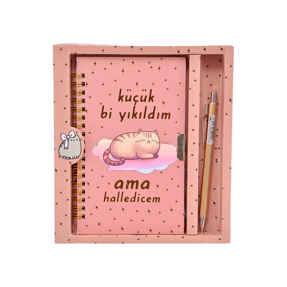 Hatıra Defteri Kilitli Kalemli