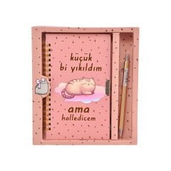 Hatıra Defteri Kilitli Kalemli