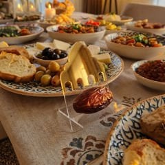 4'lü Yaldızlı Pleksi Hurmalık