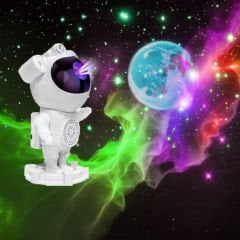 Akıllı Astronot Projeksiyon Gece Aydınlatma & Bluetooth Hoparlör - LW-66 PRO - Torima