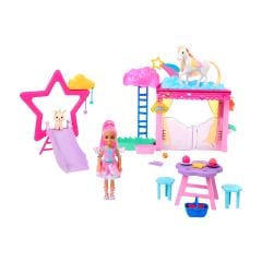 Barbie Pegasus Oyun Evi Seti