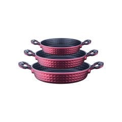 3'lü Dökme  Tava Seti 18-20-22 cm