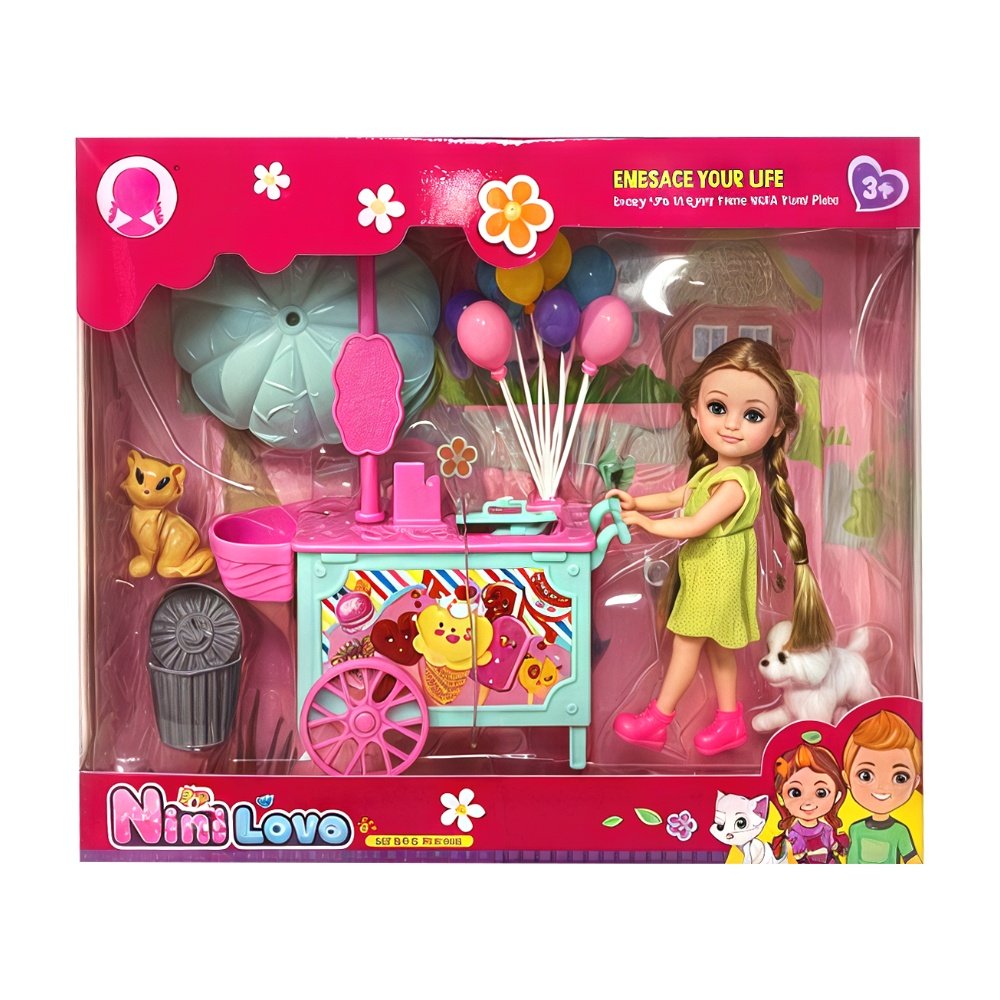 Aksesuarlı Dondurmacı Bebek