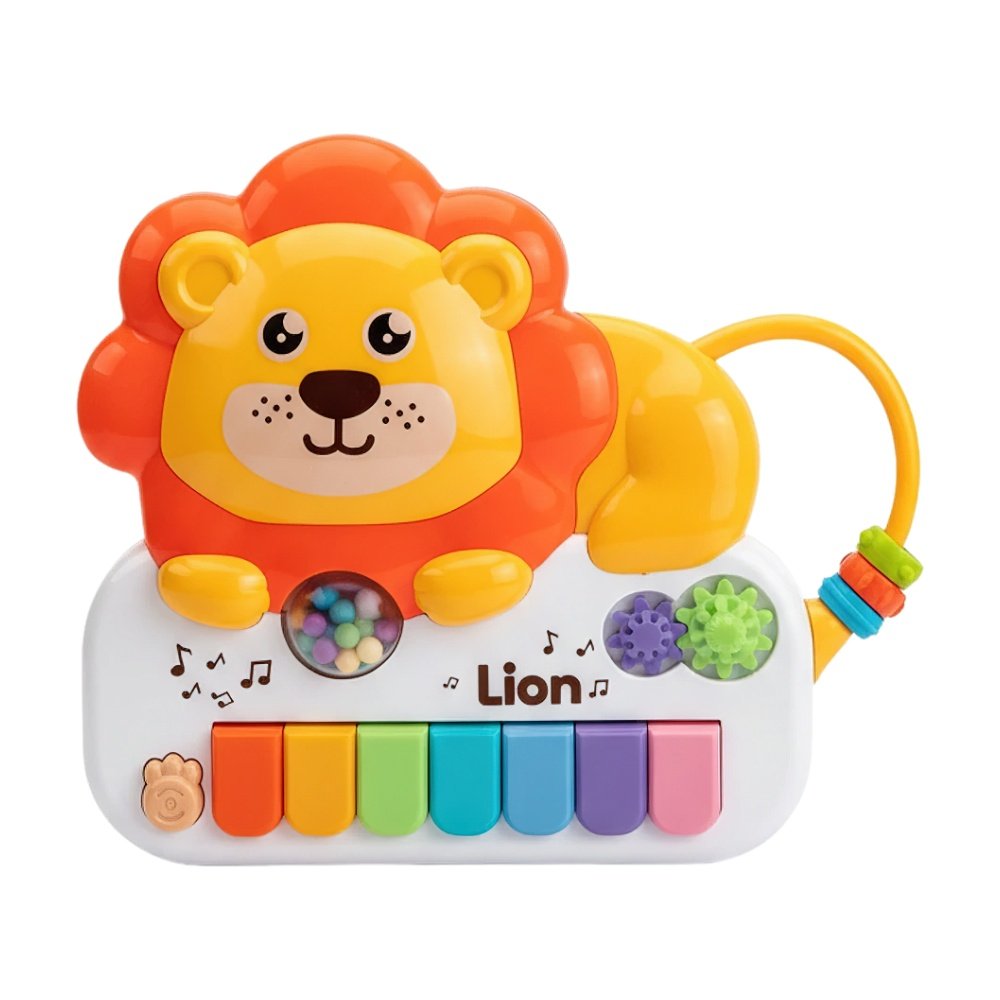 Pilli Tuşlu Müzikli Aslan Org