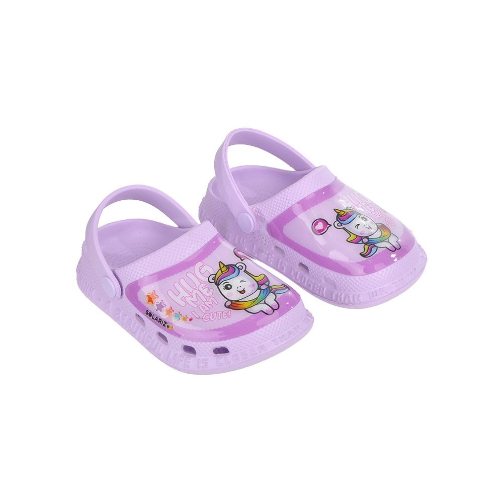 Unicorn Desenli Işıklı Bebek Terlik