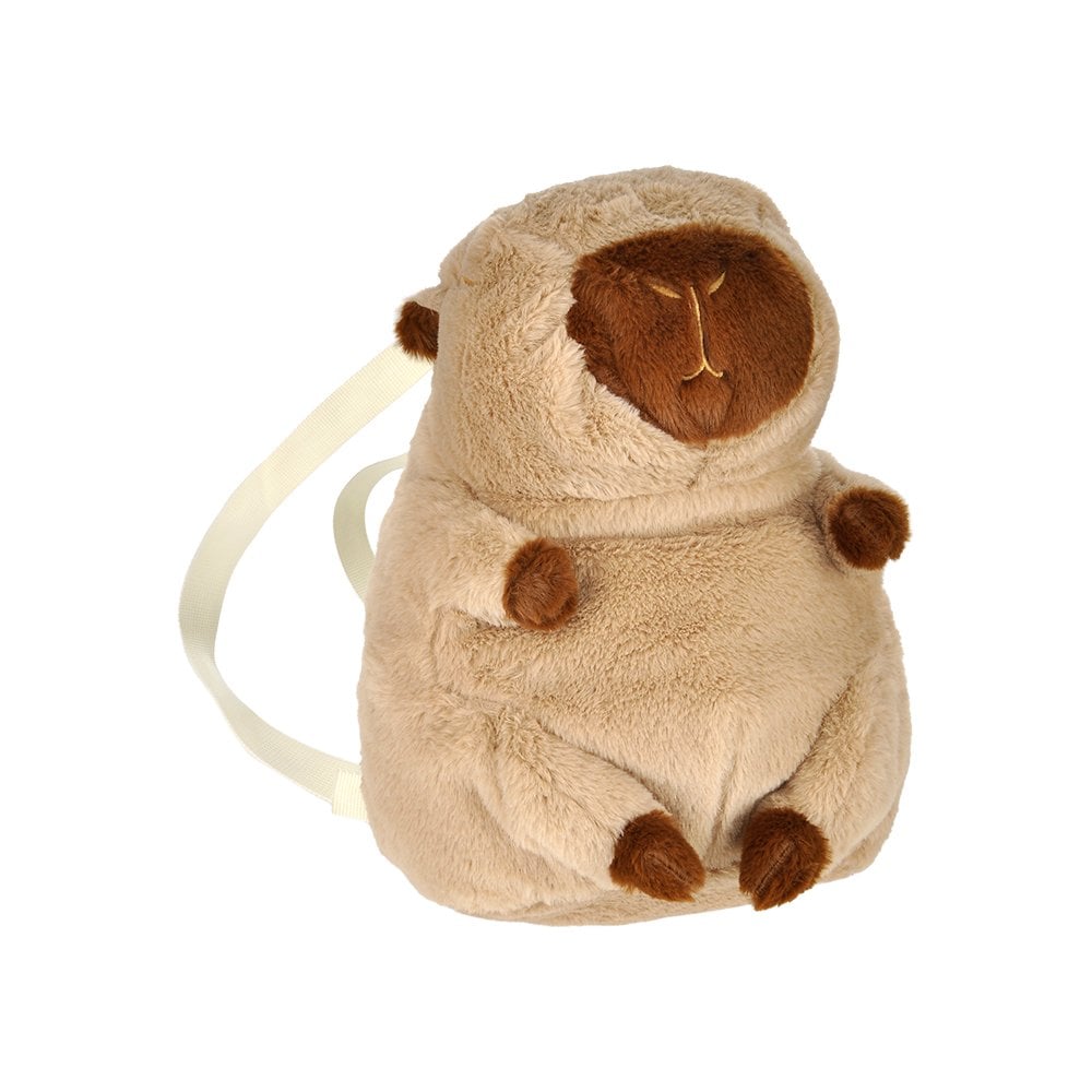 Peluş Capybara Sırt Çantası