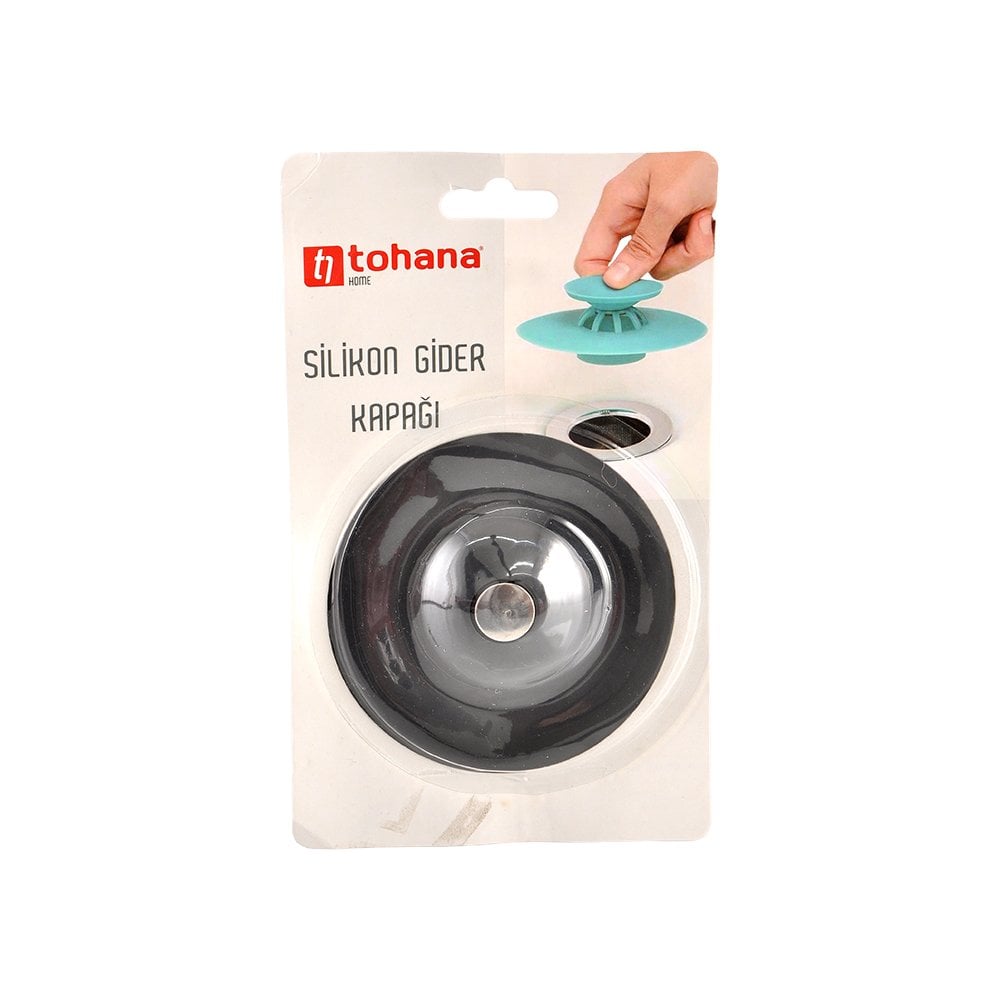 Silokon Süzgeçli Lavabo ve Küvet Tıkacı