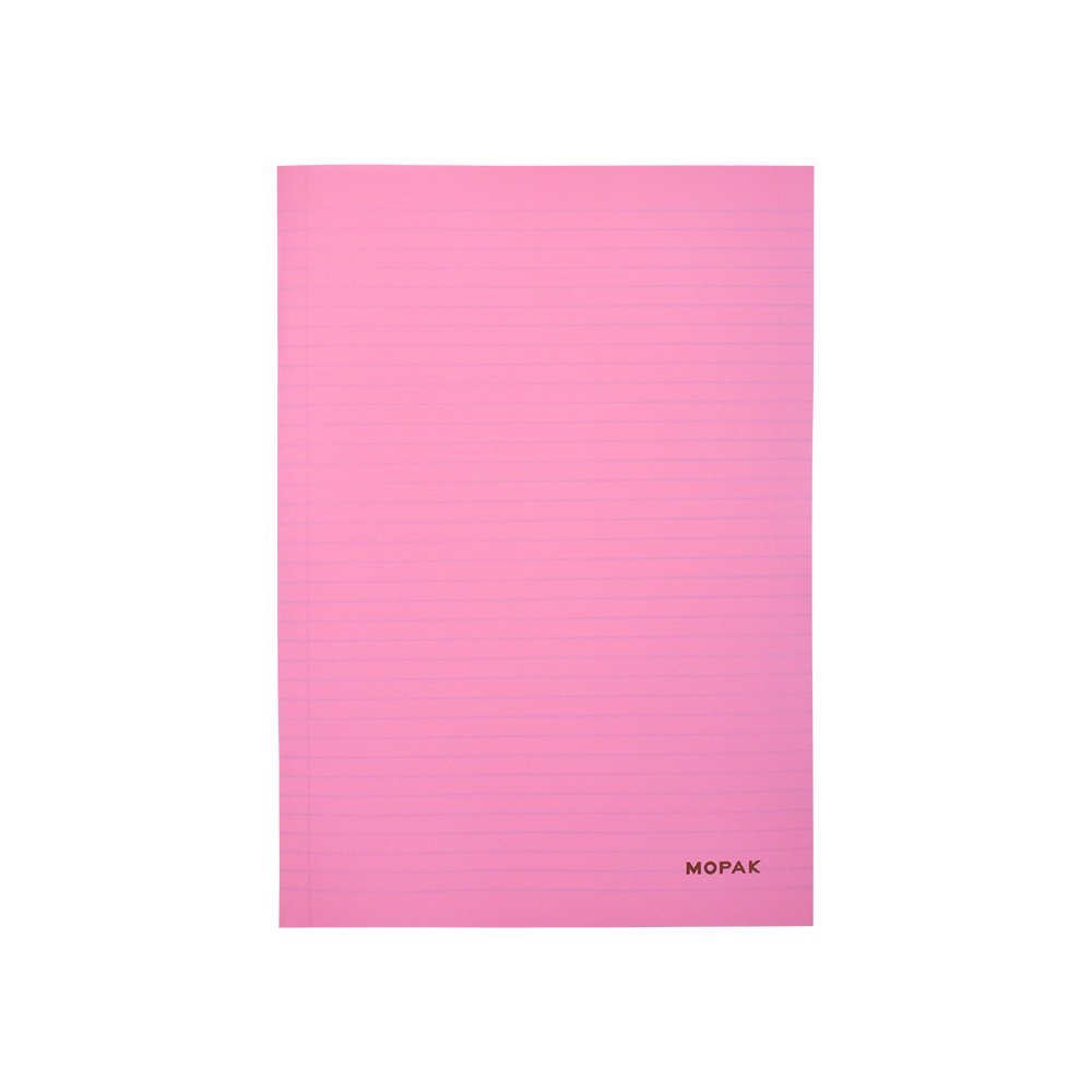 60 Yaprak PP Kapak Çizgili A4 Defter Pembe