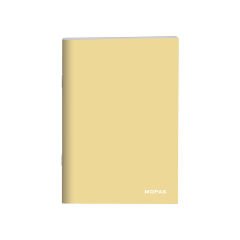 60 Yaprak PP Kapak Çizgili A4 Defter Sarı