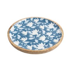 Mango Servis Tabağı - 25x2 cm Desen 2