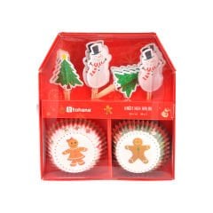 Kek Kapsülü ve Kürdan Set - 48 Parça