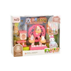 Mini Tavşan Dönme Dolap Eğlence Parkı