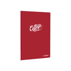 60 Yaprak PP Kapak A4 Defter Çizgili Kırmızı
