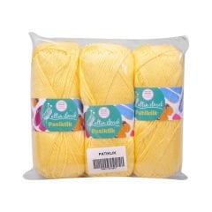 Örgü İpliği Patiklik 3Lü 300GR Altın İlmek