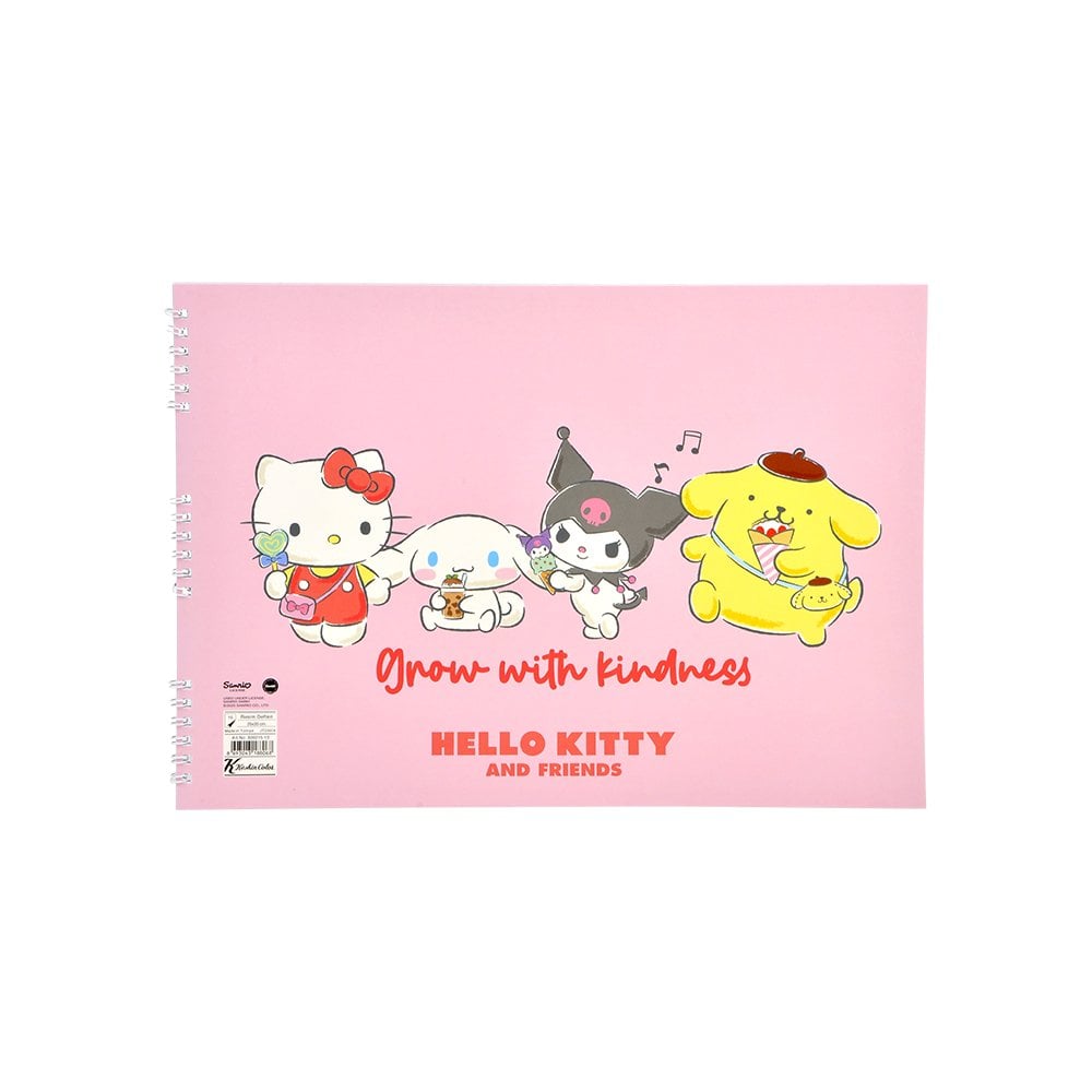 Hello Kitty And Friends Resim Defteri  - 25x35cm
