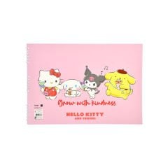 Hello Kitty And Friends Resim Defteri  - 25x35cm