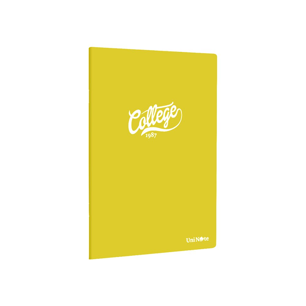 60 Yaprak PP Kapak A4 Defter Çizgili Sarı
