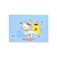 Hello Kitty And Friends Resim Defteri  - 25x35cm Model 1