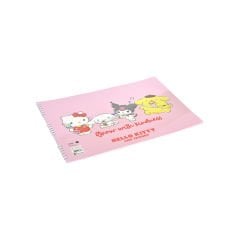 Hello Kitty And Friends Resim Defteri  - 25x35cm Model 2