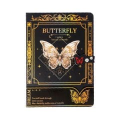 Kelebek Figürlü A5 Not Defteri - 256 Yaprak