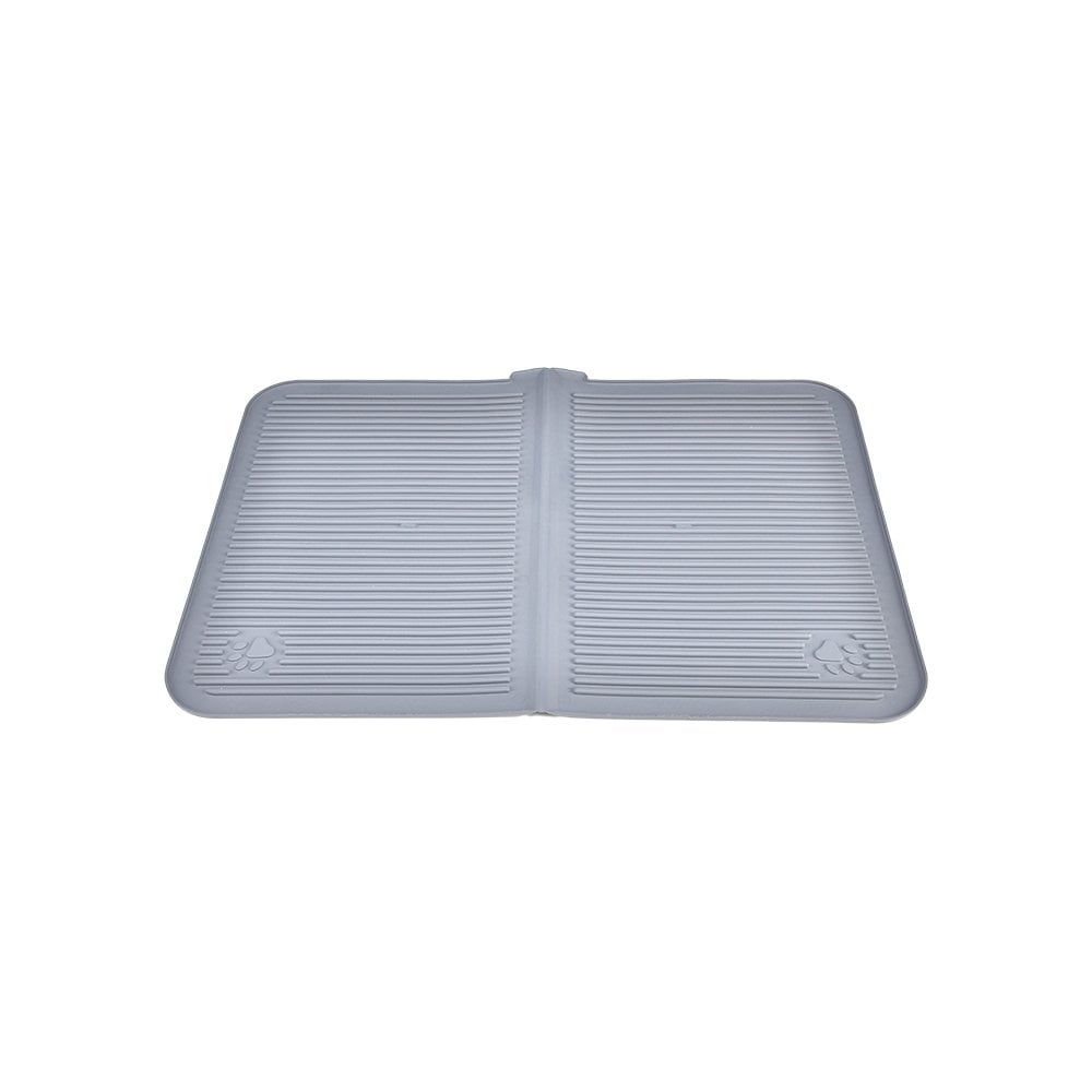 Kedi Kumu Matı - 40x60 cm Gri