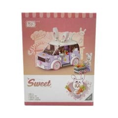 Yapboz Blok Tavşan Araba - 242 Parça