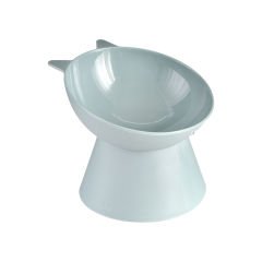 Plastik Kedi Mama ve Su Kabı Gri
