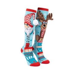 3D Yılbaşı Figürlü Soket Çorap