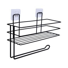 Metal Yapışkanlı Havluluk Mutfak Rafı - 47 cm