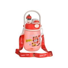Hayvan Figürlü Pipetli Matara - 1 Litre