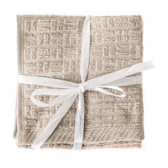 3'lü Renkli El Havlusu - 30x45 cm Desen 2