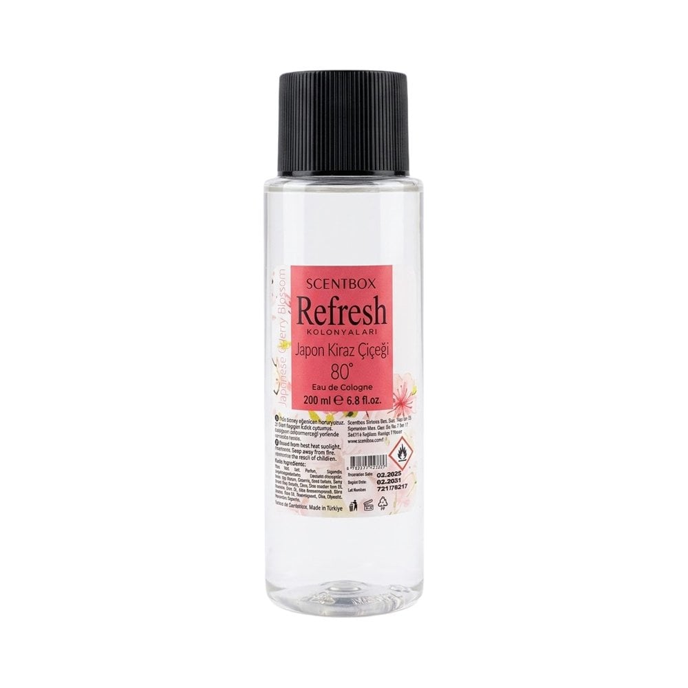 Scentbox Refresh Kolonya - 200 ml Japon Kiraz Çiçeği