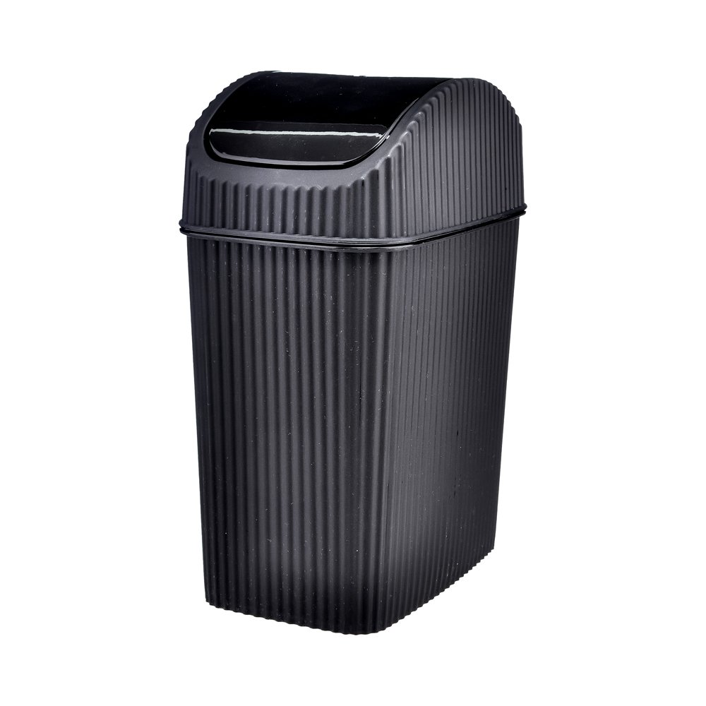 Plastik Çöp Kovası - 2.5 L Siyah