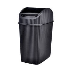 Plastik Çöp Kovası - 2.5 L Siyah