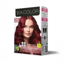 Sea Color Saç Boyasi 5.65 - Çilek Kırmızısı